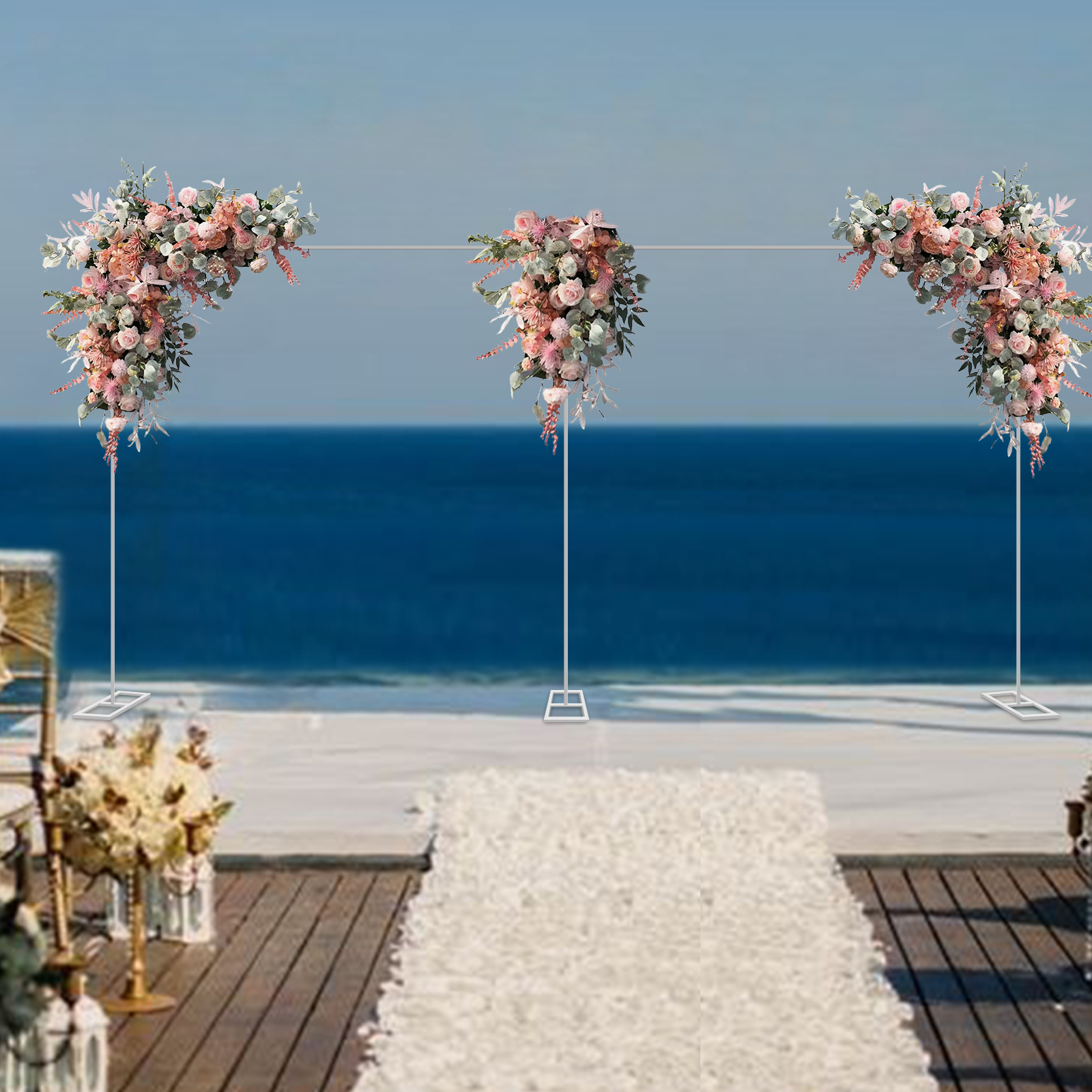 wedding arch stand 19.7*9.8ft  - đánh giá và giá Backdrop Stand Kit