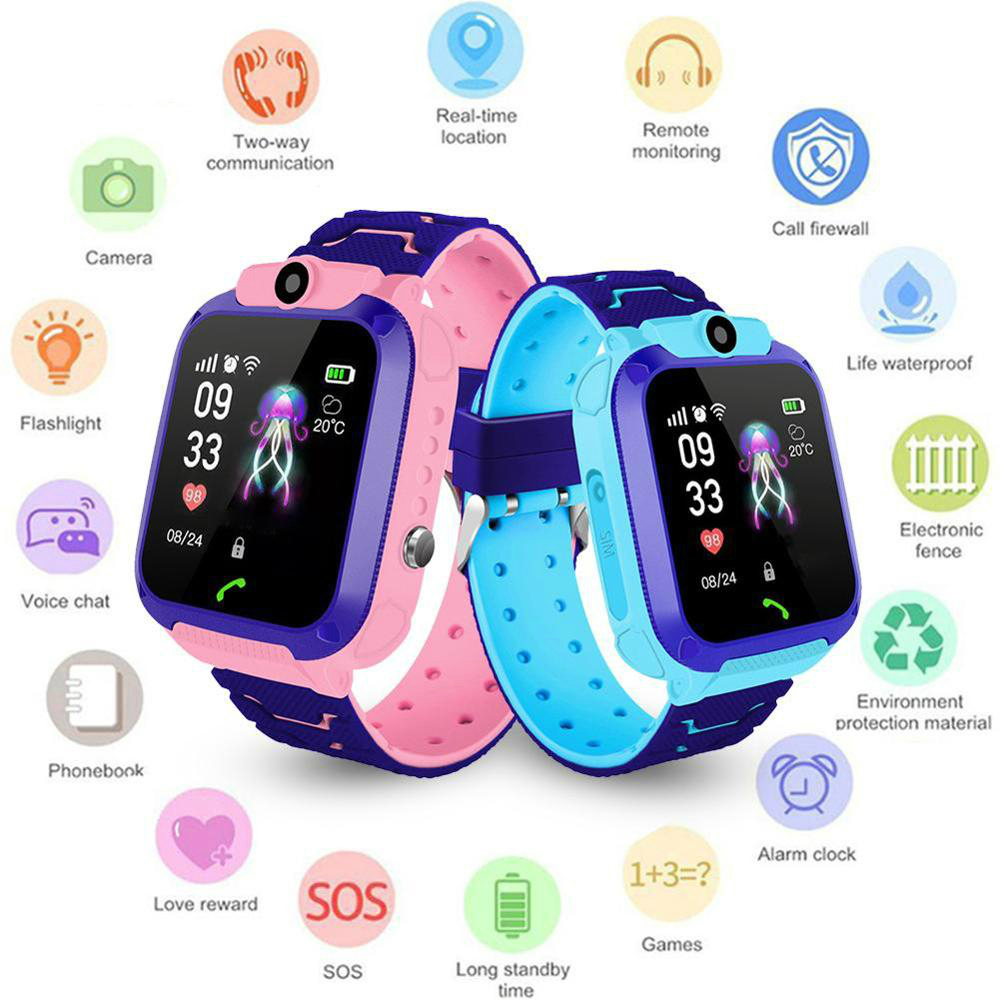Q12 Kids Smart Watch Waterproo - đánh giá và giá Photography Sim