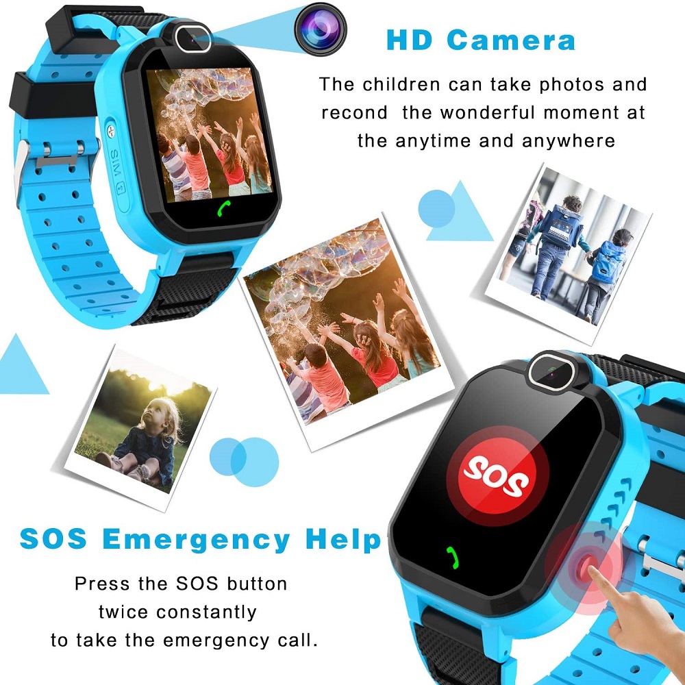 Q12 Kids Smart Watch Waterproo - đánh giá và giá Photography Sim