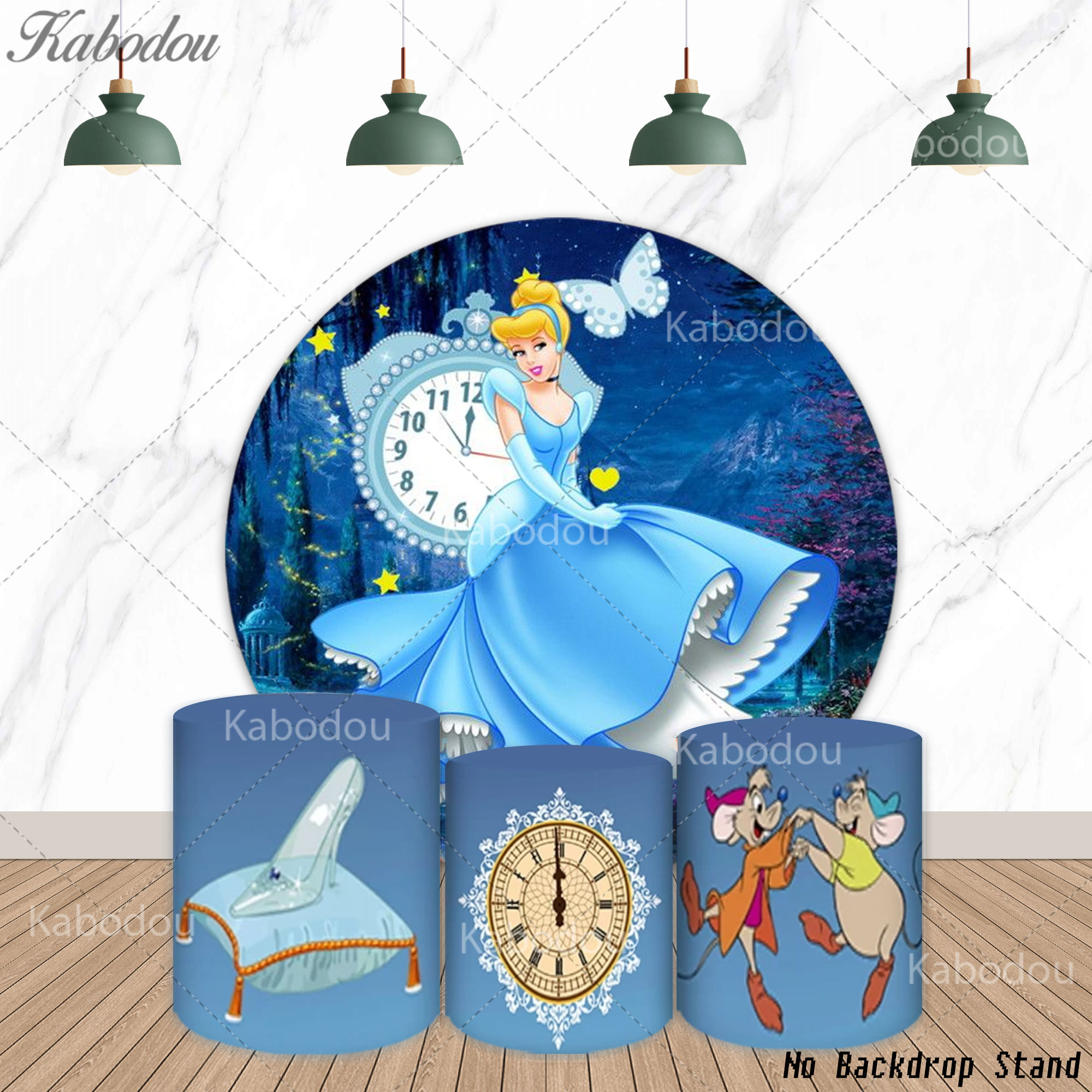 Cinderella Round Backdrop Girl - đánh giá và giá Photography Class