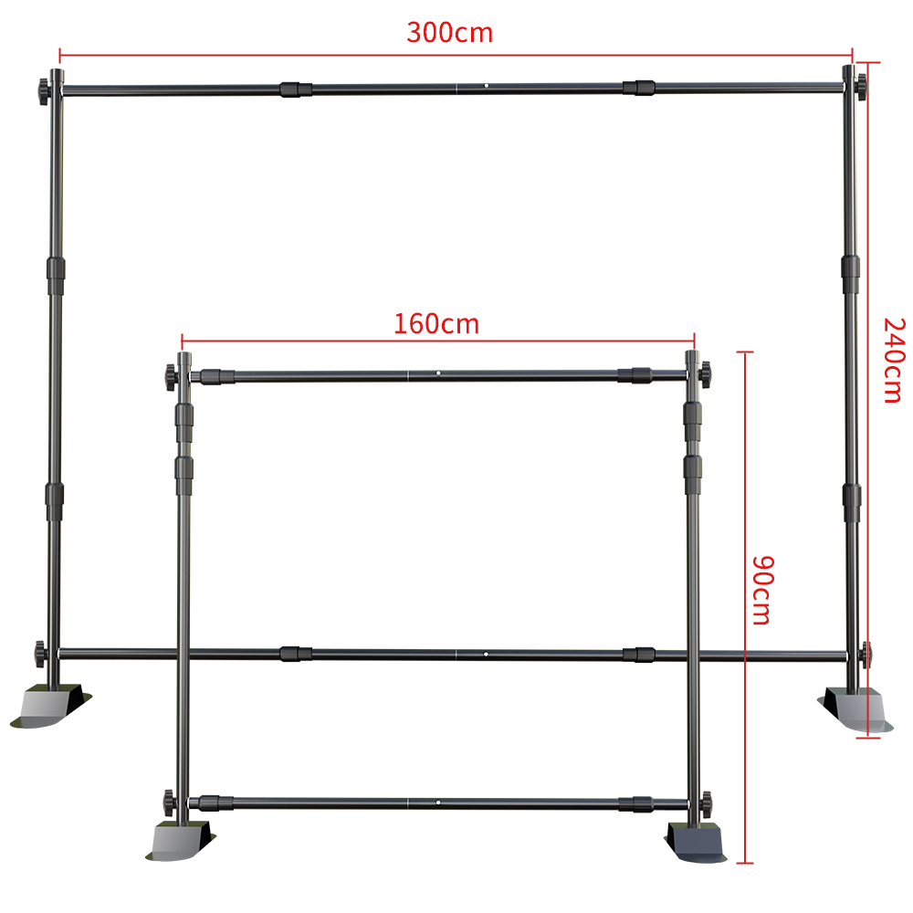 New ModelsDouble-Crossbar Back - đánh giá và giá Backdrop Stand Kit