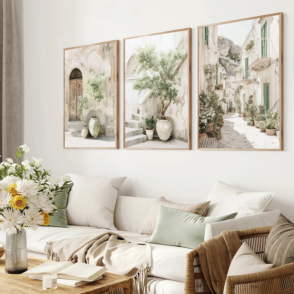 3pcs Set Unframed Italy Medite - đánh giá và giá Photography Course