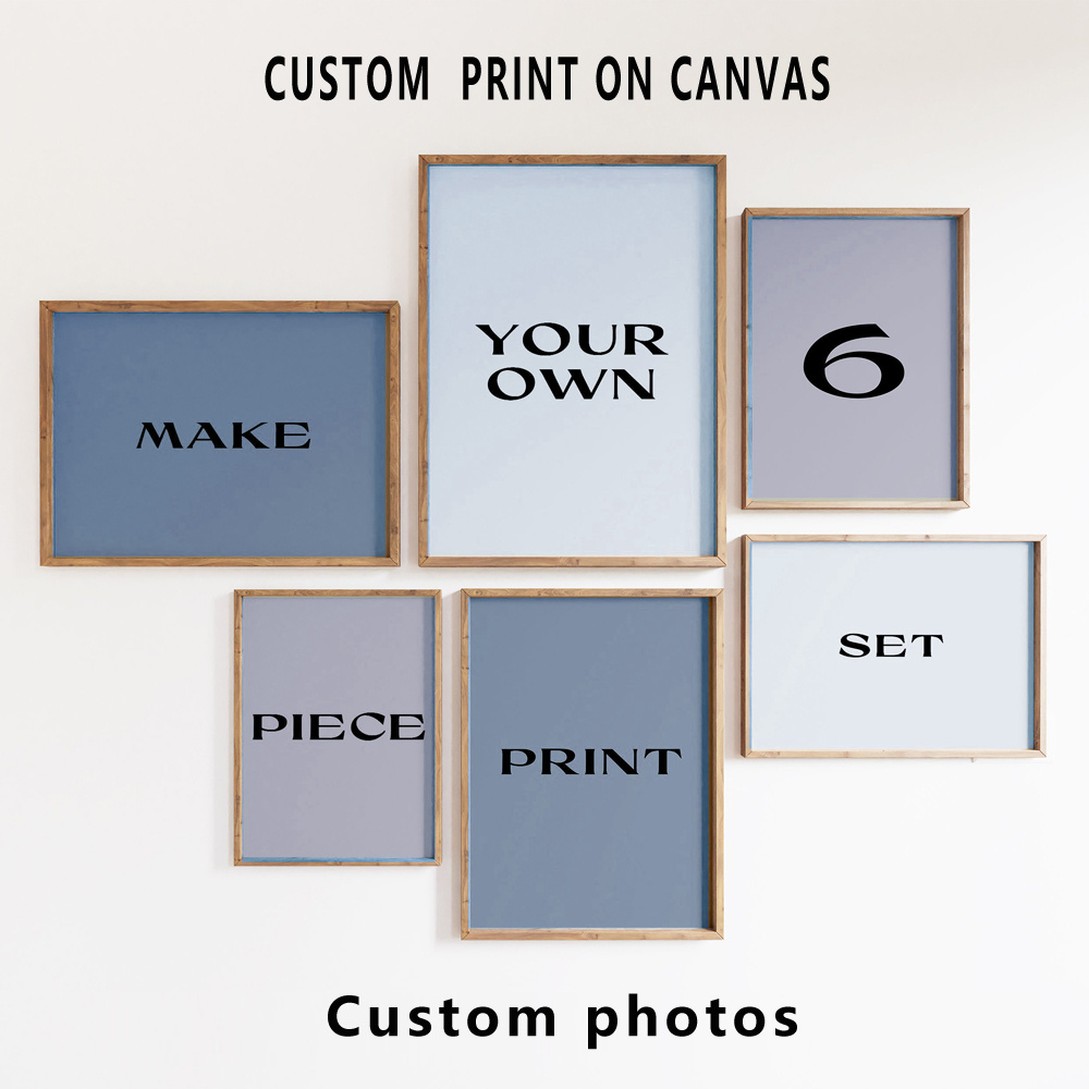6pcs/set Custom Canvas Prints  - đánh giá và giá Photography Course
