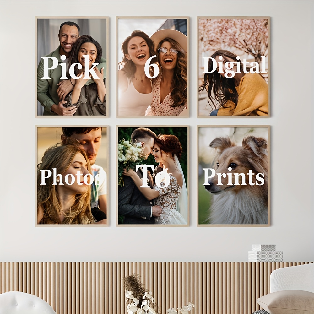 6pcs/set Custom Canvas Prints  - đánh giá và giá Photography Course