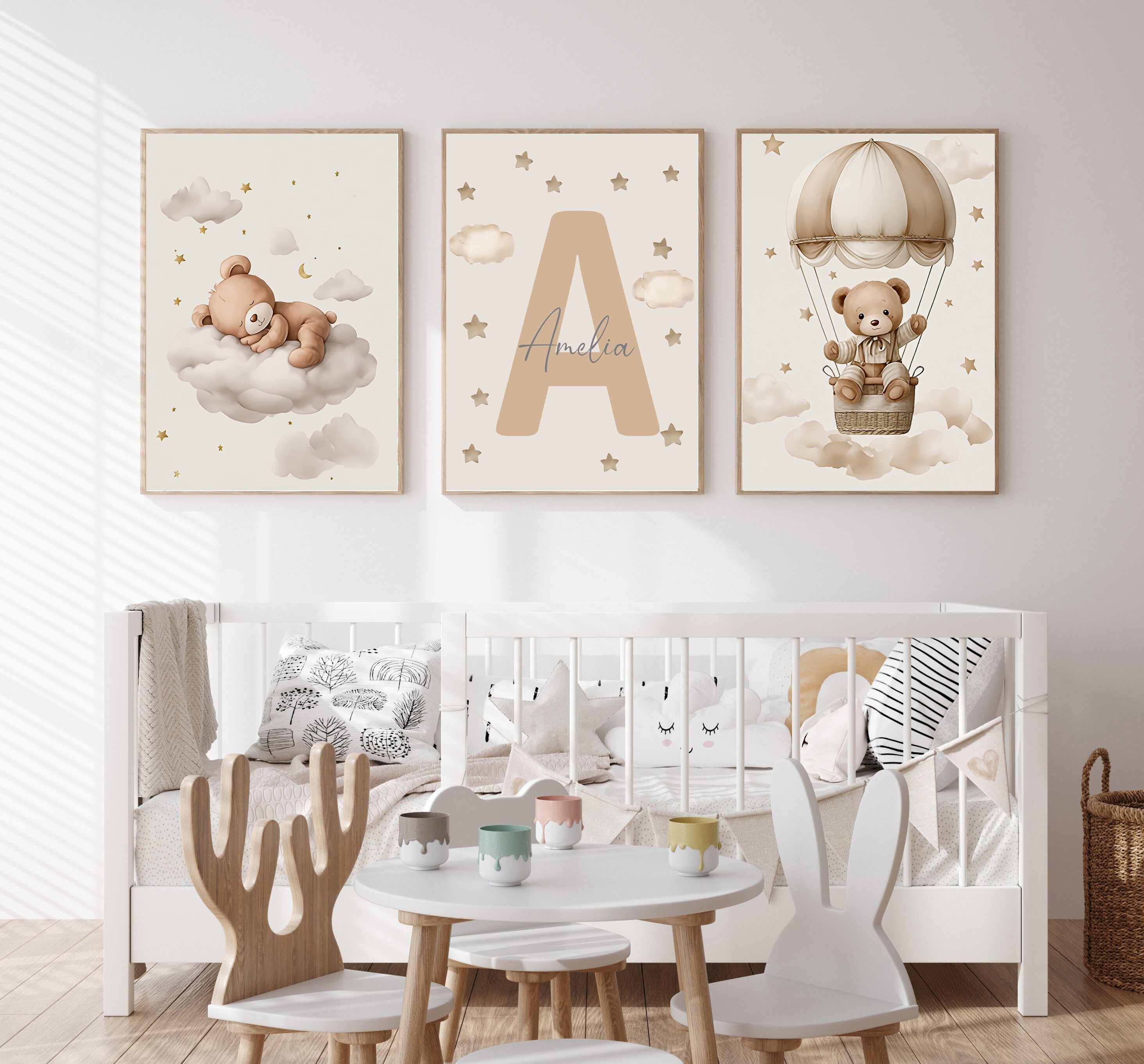 3pcs/set Bohemian Teddy Bear A - đánh giá và giá Photography Course