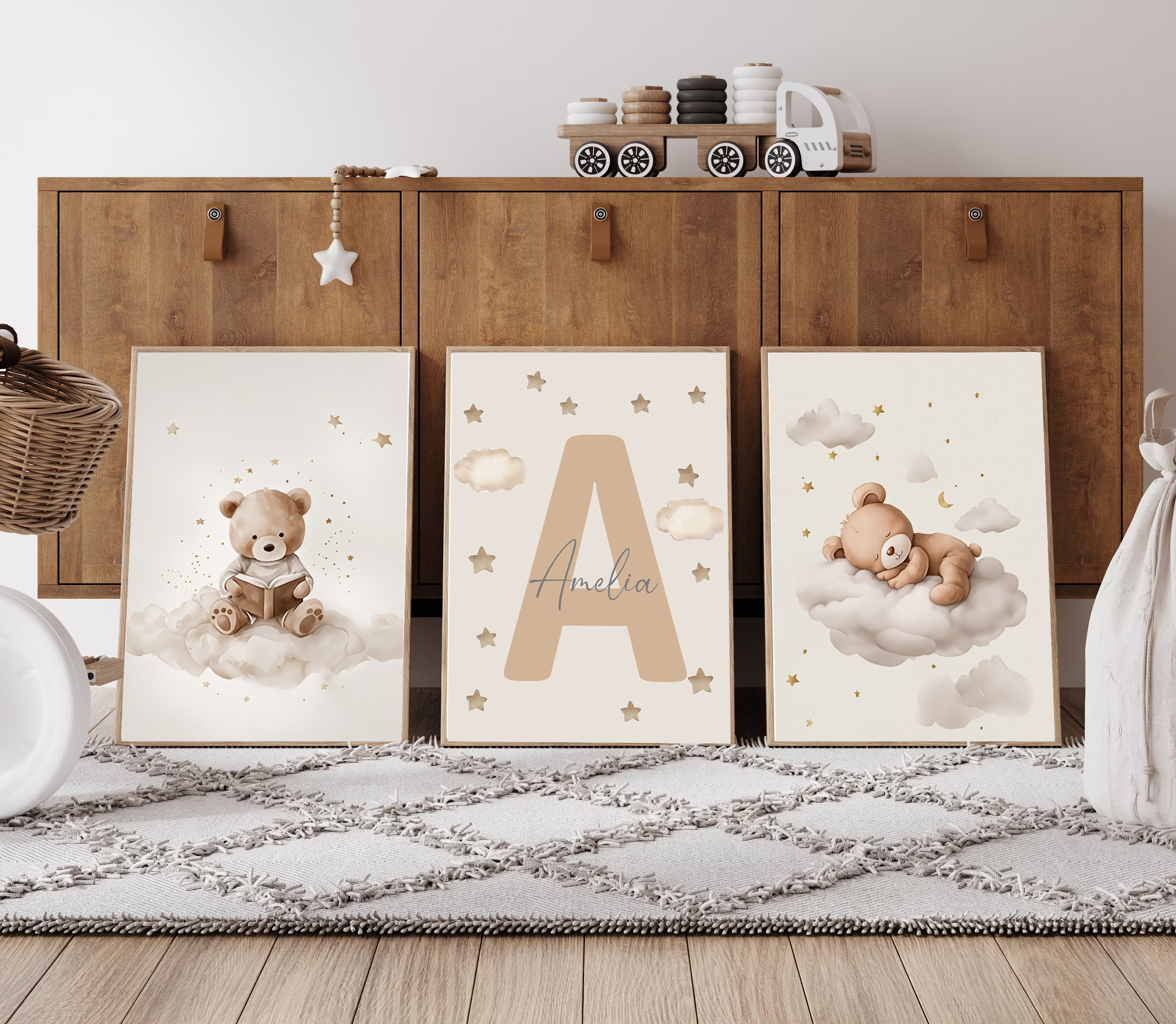 3pcs/set Bohemian Teddy Bear A - đánh giá và giá Photography Course
